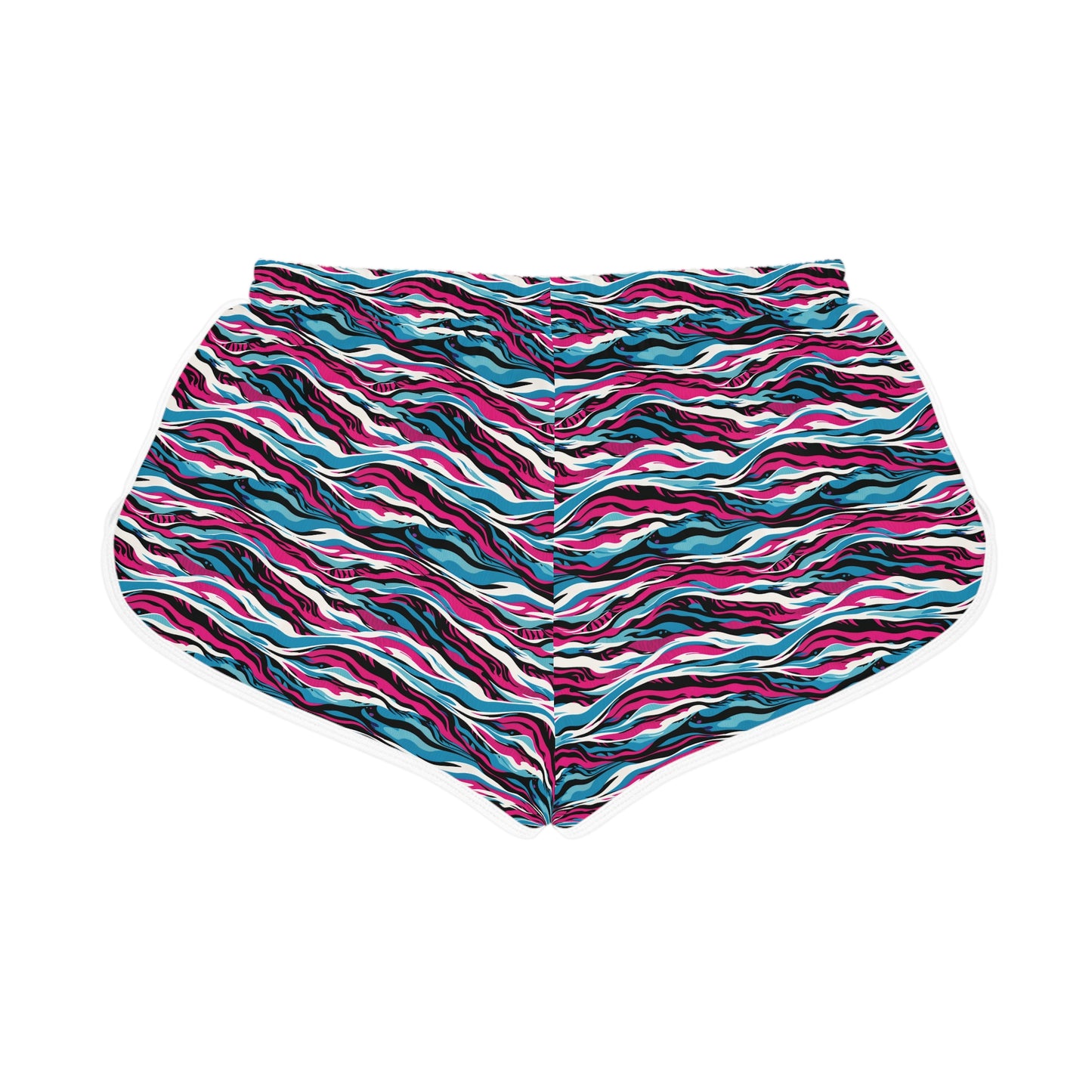 Neon Waves - Women's Relaxed Shorts