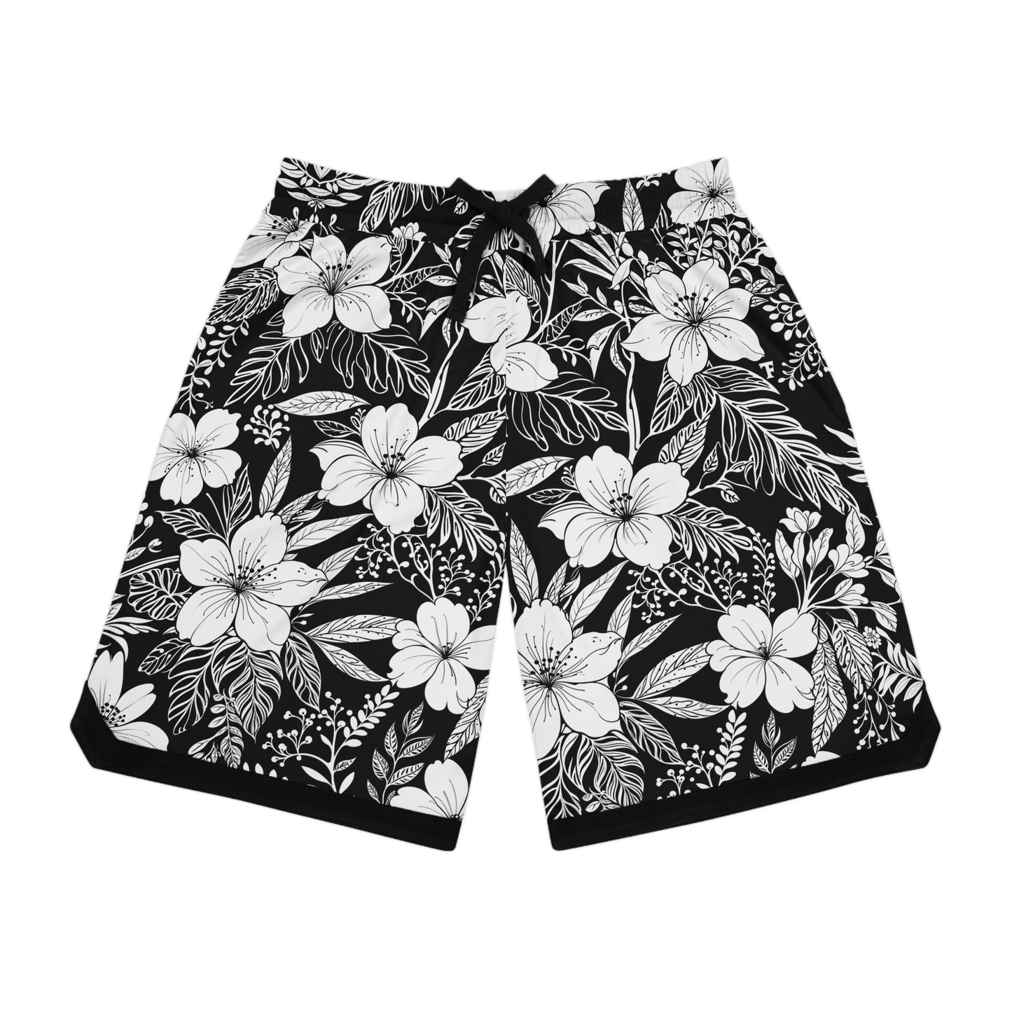Manga Floral - Basketball Shorts