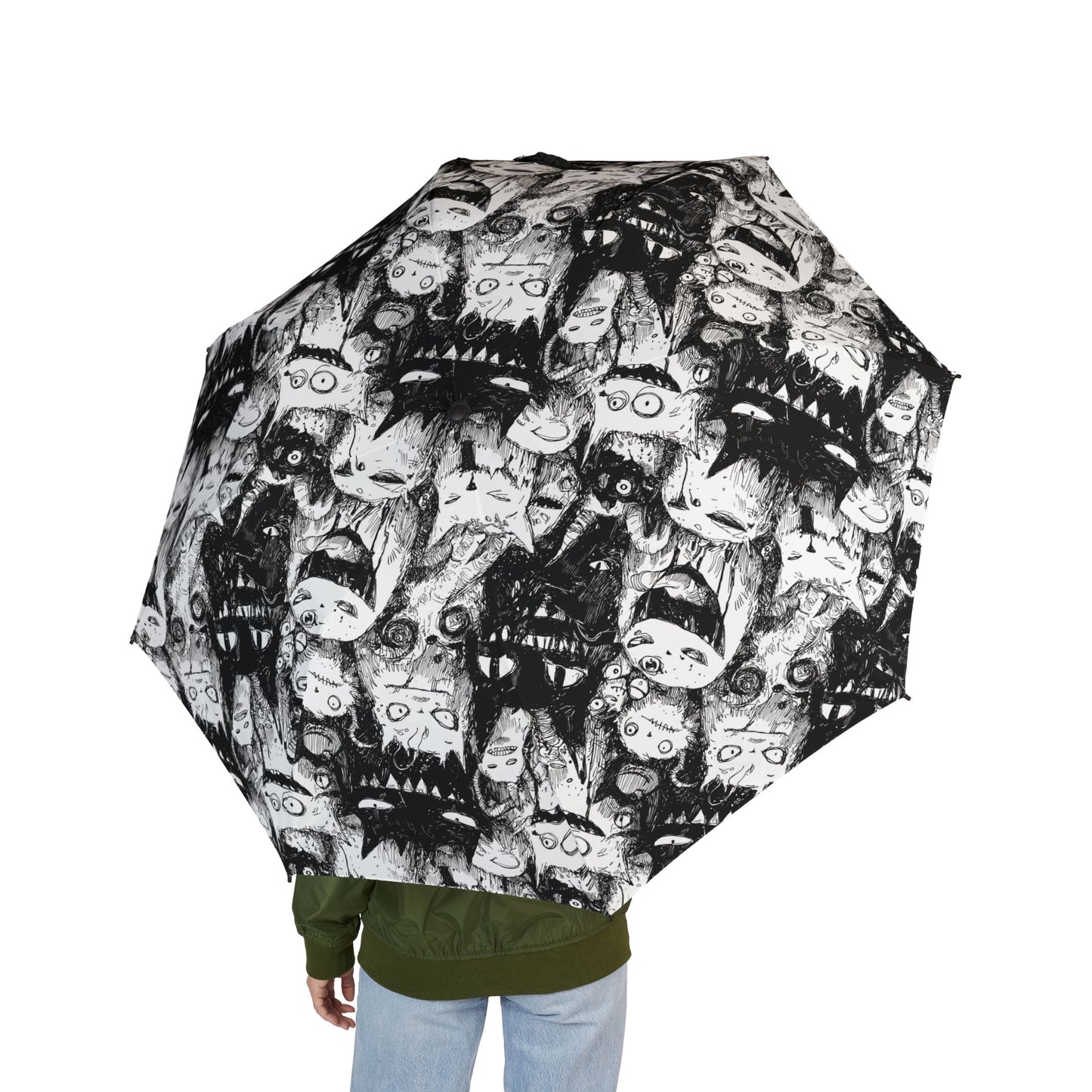 Doodle Monsters - Foldable Umbrella