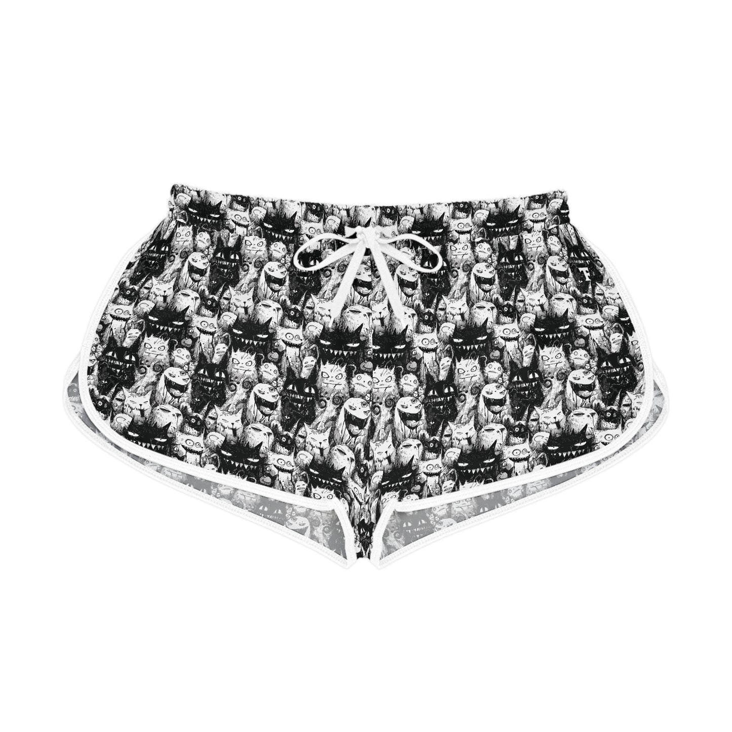 Doodle Monsters - Women's Relaxed Shorts