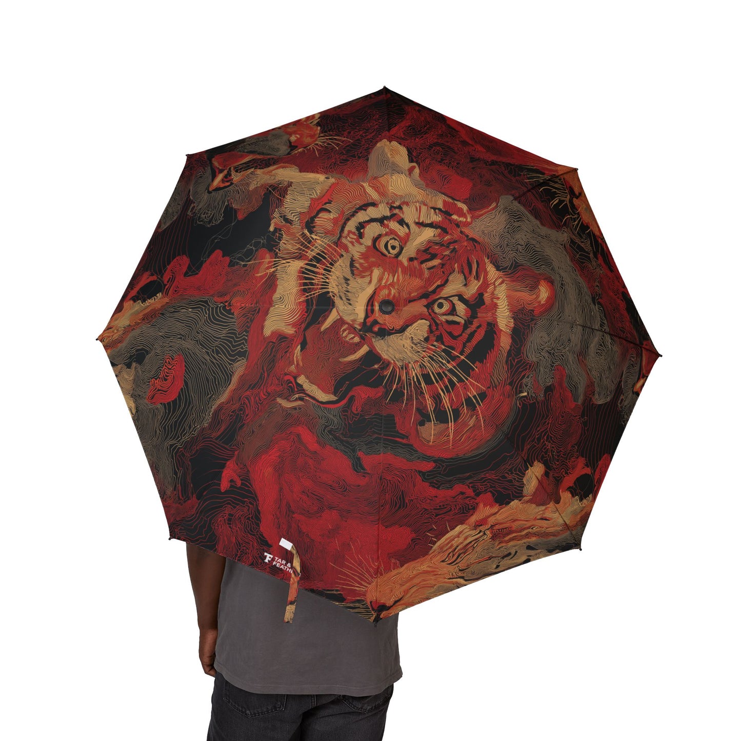 Tigers Foldable Umbrella
