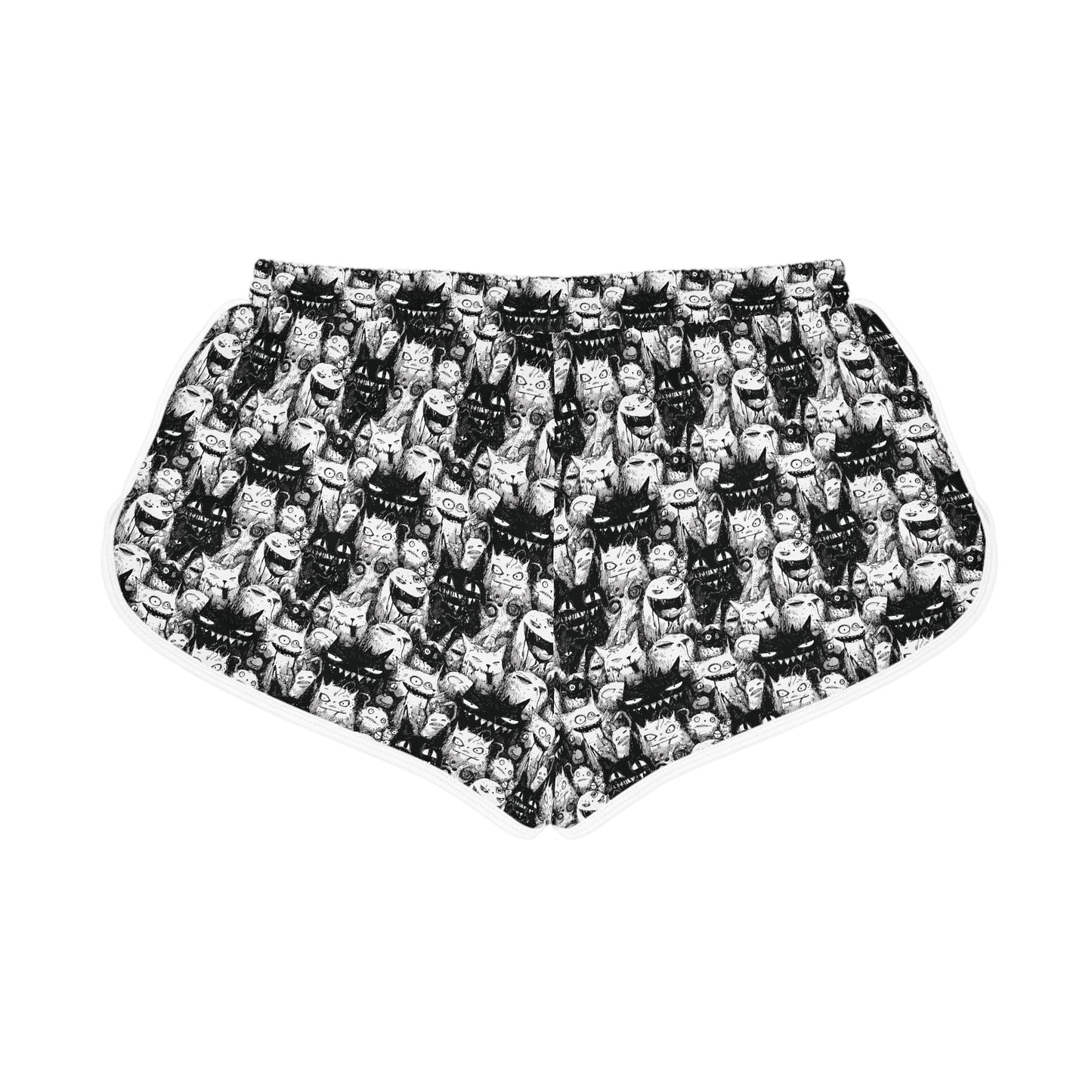 Doodle Monsters - Women's Relaxed Shorts