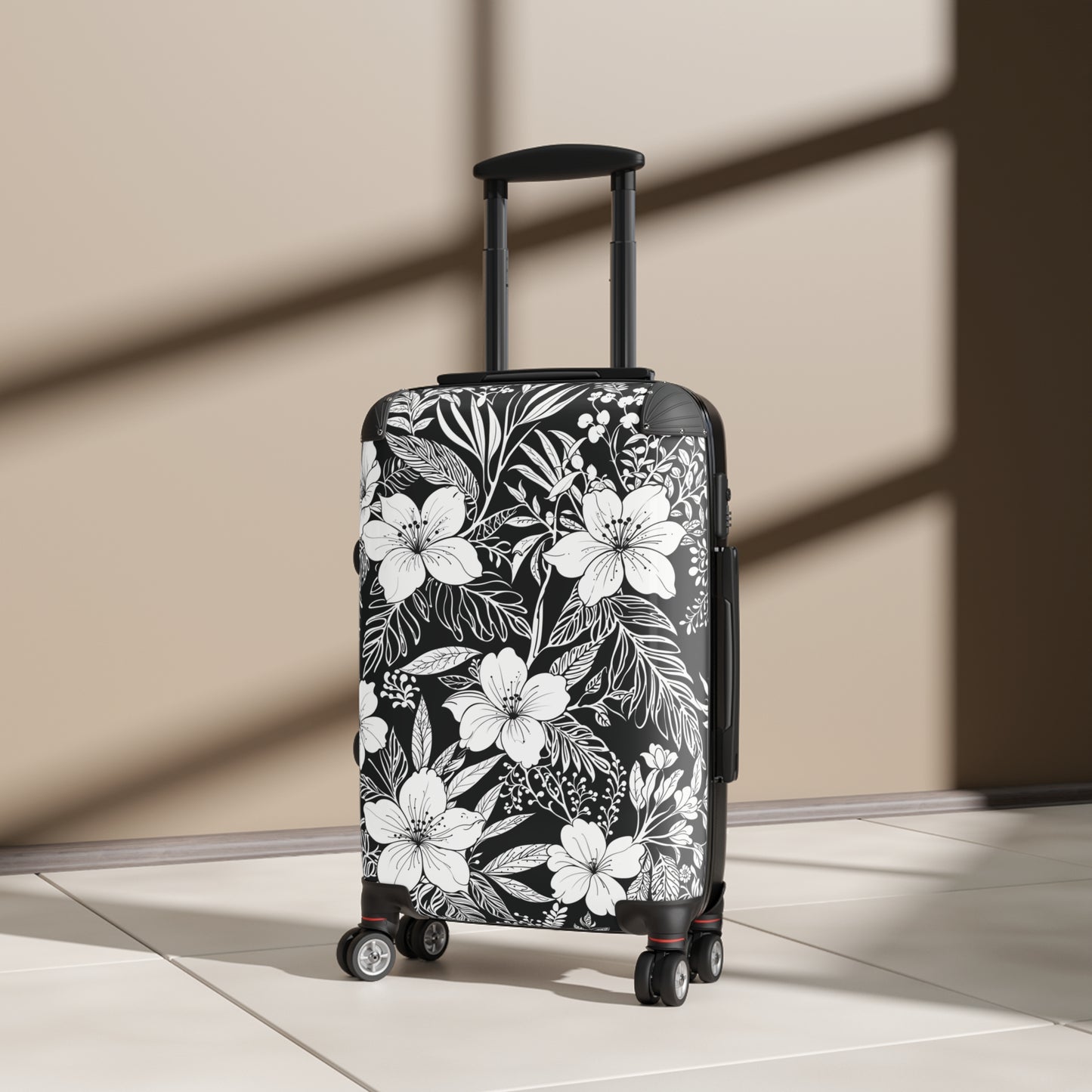 Manga Floral Suitcase