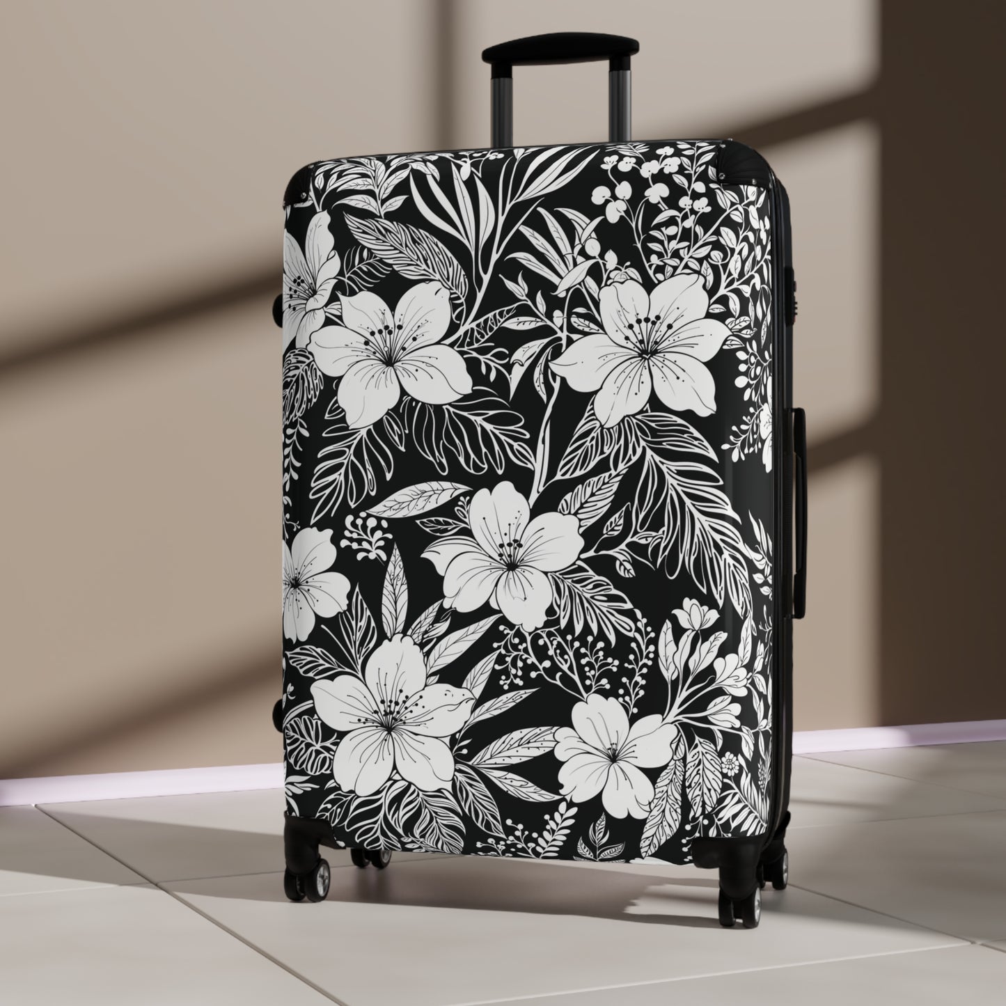 Manga Floral Suitcase