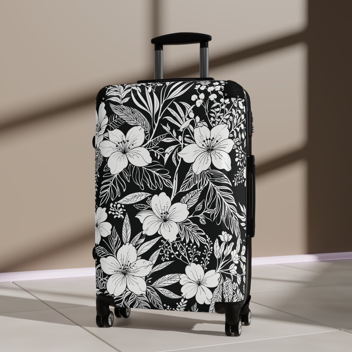 Manga Floral Suitcase