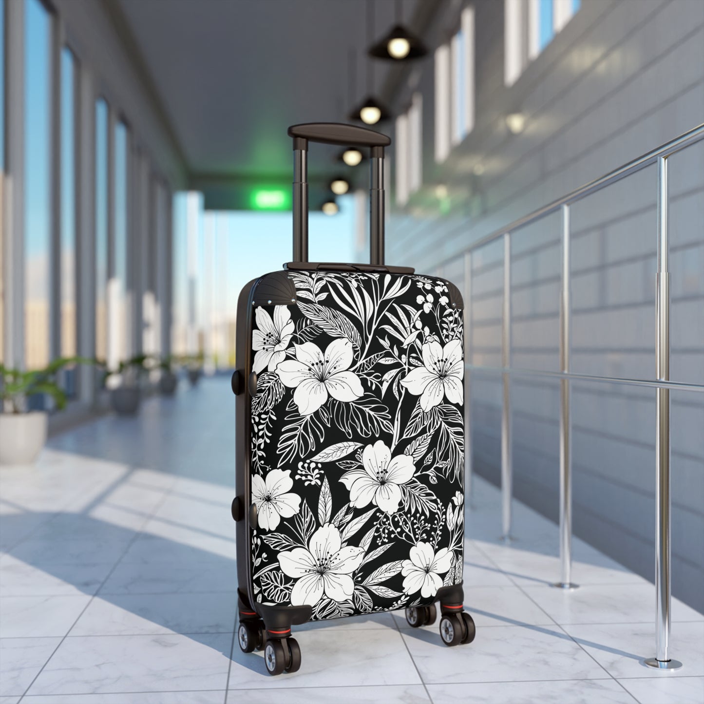 Manga Floral Suitcase