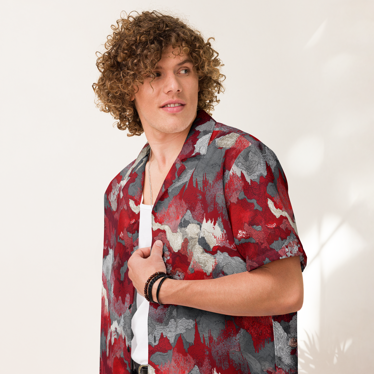 Waveform Button Shirt