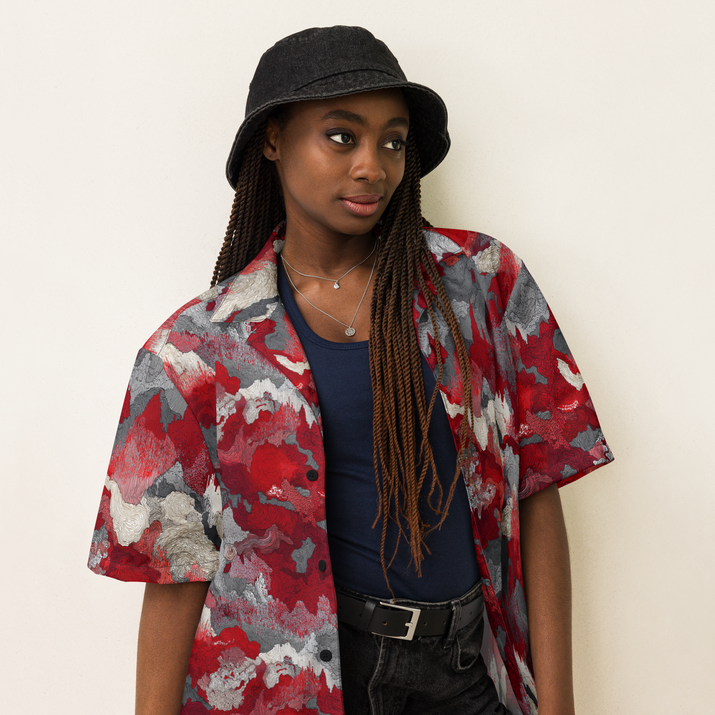 Waveform Button Shirt